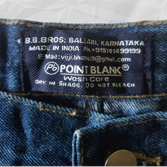 Point Blank Jeans Size 40x29 - Picture 3 of 3